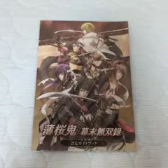 薄桜鬼 幕末無双録 予約特典 設定ガイドブック