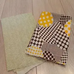 コットン生地 はぎれ 2枚セット ハンドメイド 布