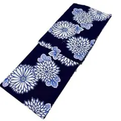 新品・未使用！　和遊日　変り織生地　大人浴衣 　濃紺系　Ｆサイズ