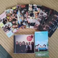 JAYWALK CD　HEAT、HappyBirthdayメッセージ付き