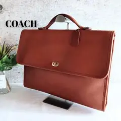 レア✨COACH オールドコーチ アタッシュケースビジネスバッグ ブラウン 古着 コーチ COACH OLD COACH オールドコーチ ビジネスバッグ