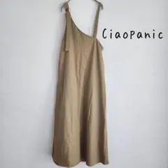 ワンピース　サロペット　Mサイズ　ワンショルダー　変形デザイン