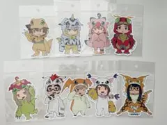 デジモンアドベンチャーtri. ダイカットステッカー　9種コンプリートセット