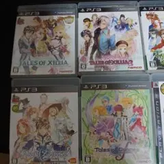 テイルズシリーズ PS3ソフト 6本セット