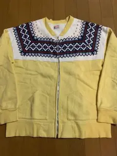 Joe McCOY ジョーマッコイ フルジップ スウェット 雪柄 XL Joe McCOY ジョーマッコイ フルジップ スウェット 雪柄 XL