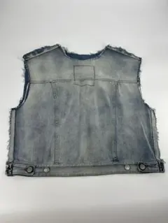 希少/MM6 Maison Margiela/デニム ベスト /42/2017年