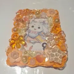 トレカケースデコ オレンジ B8