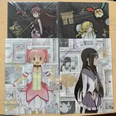 まどマギ　クリアファイル　A4サイズ　セガ　特典　4点セット