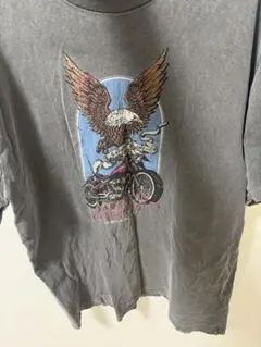 イーグル バイク グレー Tシャツ