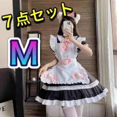 コスプレ メイド服 レディース シェフコスプレ 可愛い 仮装 ネコ耳
