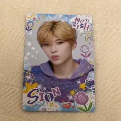 NCT WISH LOG in JAPAN シオン トレカ