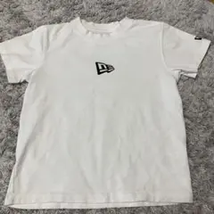 NEW ERA ホワイト Tシャツ 140