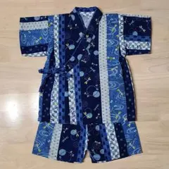ベビー甚平セットアップ トンボ柄 80cm