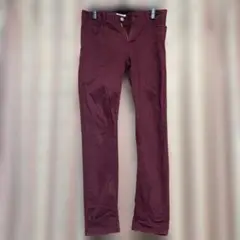 BROWNY / WEGO スキニーパンツ 赤紫 Mサイズ