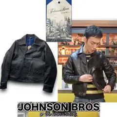 試着程度未使用 ジョンソンブロス ダッパーズ ゴート ブラック ライダース 38 m30929532851_1.jpg?1738731273