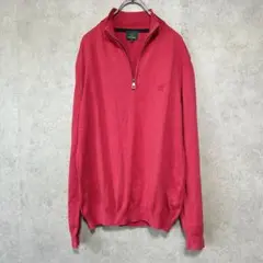 【Henry Cotton's】ヘンリーコットンズ（Ｌ）ハーフジップトレーナー