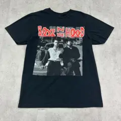 ボーイズンザフッド　ラップ　トップス　半袖　Tシャツ　古着　ブラック　黒　S