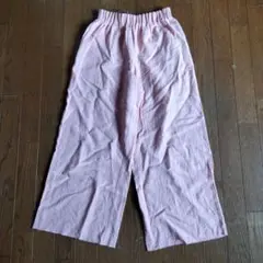 HIYORI リネンパンツ。