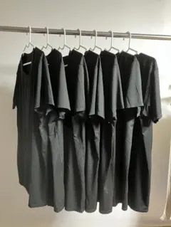 AIRism XL ブラック Tシャツ 7枚セット