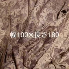 レース　レース生地　ブラウン