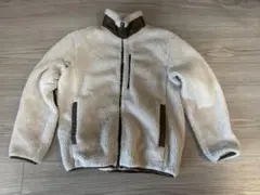 ユニクロ　UNIQLO　防風アウターフリースジャケット　防寒　前ファスナー