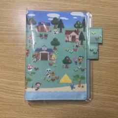 ほぼ日手帳　あつまれどうぶつの森カズンカバー下敷きカバーオンカバー3点セット あつまれどうぶつの森 / 今日は なにする？ ［カズンサイズ（A5