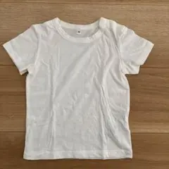 無印　白Tシャツ サイズ90
