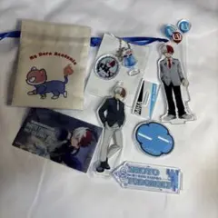 ヒロアカ　ナムコ　アクスタ 轟焦凍 ショートキャット 巾着