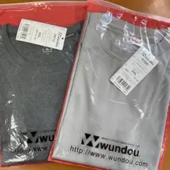 【新品未使用】ウンドウ wundou 半袖　Tシャツ　XXL グレー　まとめ売り