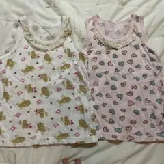 メッシュ肌着　女の子　90cm 2枚