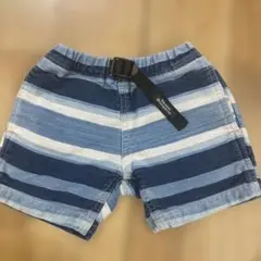 Denim Dungaree ストライプ半ズボン