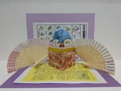 「小さな③高級:無垢桐材‼️」（NEW）なんちゃって投扇興セット