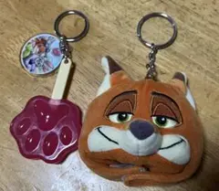 ズートピア　ニック　キーホルダー　セット
