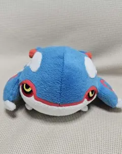 【レア】ポケドール　Bigサイズのカイオーガ 値下げ】ポケドール グラードン vs カイオーガ ぬいぐるみ
