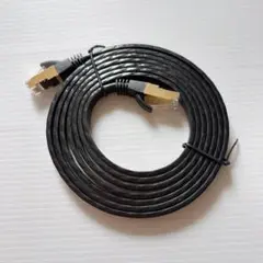 CAT8 フラット LANケーブル 2M イーサネット薄型