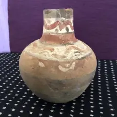 タイ古陶磁　バンチェン土器　アンダーソン土器　彩文土器　時代箱付　D　R8578 タイ古陶磁 バンチェン土器 アンダーソン土器 彩文土器 時代箱付