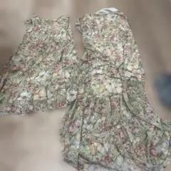 ROPÉ PICNIC フルーツ柄ワンピースセット 38 親子　　お揃い　リンク