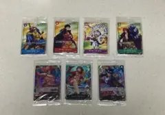 ワンピース カードゲーム セブンイレブン限定　７枚セット
