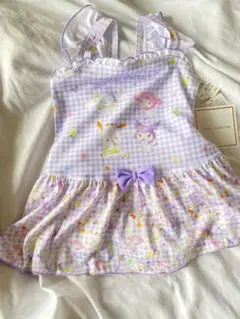 新品　サンリオ　水着　ワンピース　120 cm