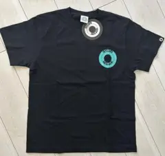 EXAMPLE エグザンプル サークルロゴプリント Tシャツ ブラック