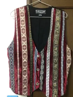 ACAPO ベルベットストライプベスト