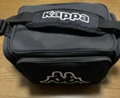 Kappa ブラック ドリンク入れダッフルバッグ