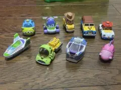 トイ・ストーリー モンスターズインク　シーライダー　ミニカーセット 9個