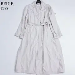 美品✨完売 ベイジ 23SS GLOW 4月号掲載　ORCH IDトレンチコート