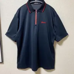 Srixon スリクソン　ゴルフ半袖 ポロシャツ ブラック サイズL