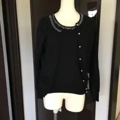 パールのニット　カーディガンセット