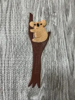 オーストラリア　コアラデザイン レザーしおり