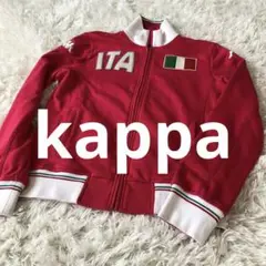 kappa カッパ　レディーススウェットブルゾンジャケット　ロゴ刺繍　Ｌサイズ