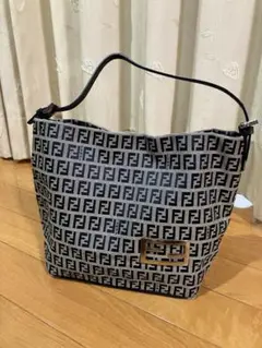 フェンディ FENDI 総柄 FF 鞄 ロゴマーク ズッキーノ