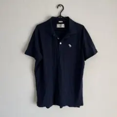 Abercrombie & Fitch ネイビー ポロシャツ M